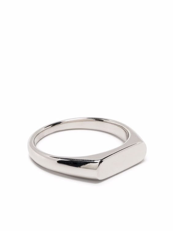 SILVER SIGNET RING