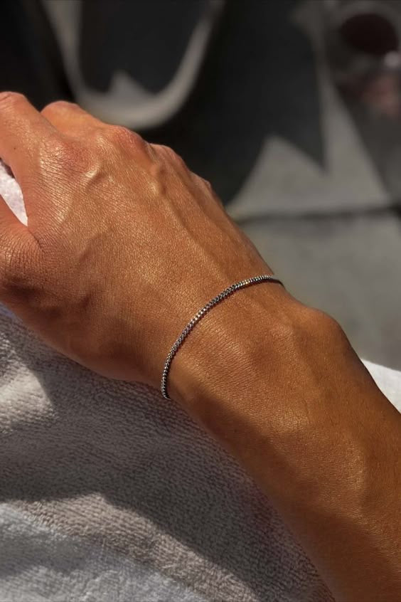 2MM CHAIN BRACELET