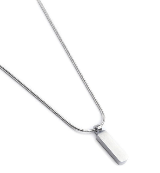 sleek bar Pendant With Chain