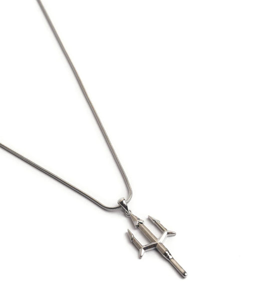 TRIDENT PENDANT WITH CHAIN